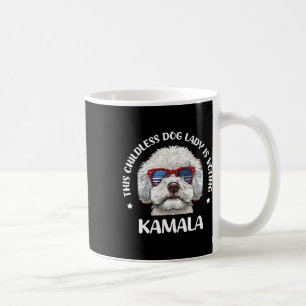 Mug Cette Dame Chien Sans Enfant Vote Kamala-harris 20
