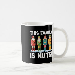 Mug Cette Famille Est Nuts Casse-Noisette Squad Mat De