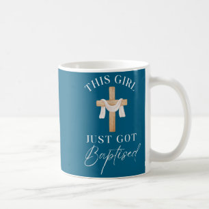 Mug Cette fille a été baptisée, j'ai décidé du baptême
