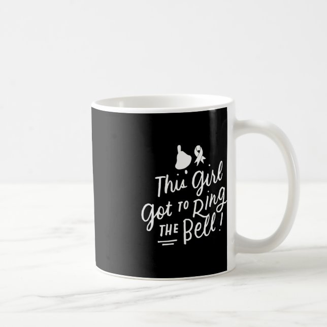 Mug Cette fille a fait sonner la Bell Chemo Grad Breas (Droite)