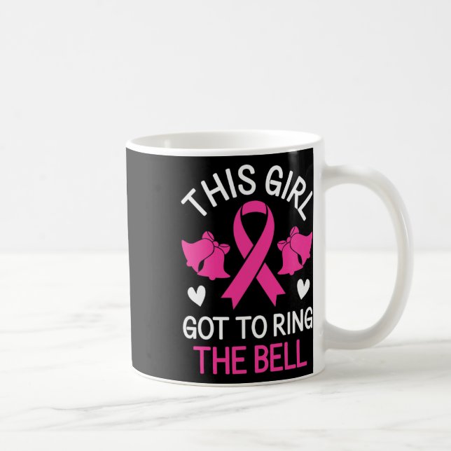 Mug Cette fille a fait sonner la Bell Chemo Grad Breas (Droite)