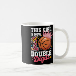 Mug Cette fille a maintenant 10 ans à double chiffre