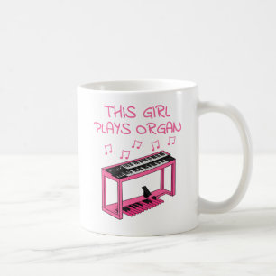Mug Cette Fille Joue Orgue Femme Organiste De Jazz