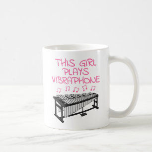 Mug Cette Fille Joue Vibraphone, Percussionniste Fémin