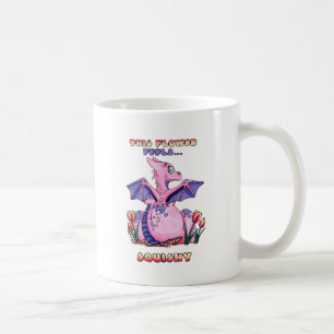 Mug Cette fleur sent le dragon mignon visqueux de béb