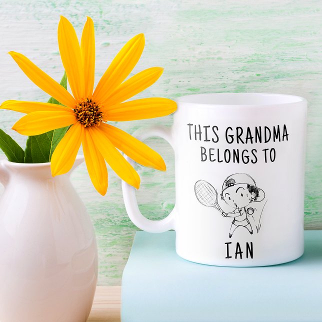 Mug Cette Grand-Mère Appartient À | Drôle Gift Café Mu (Créateur téléchargé)