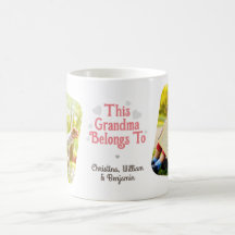 Cette Grand-Mère Appartient Aux Noms Des Enfants P