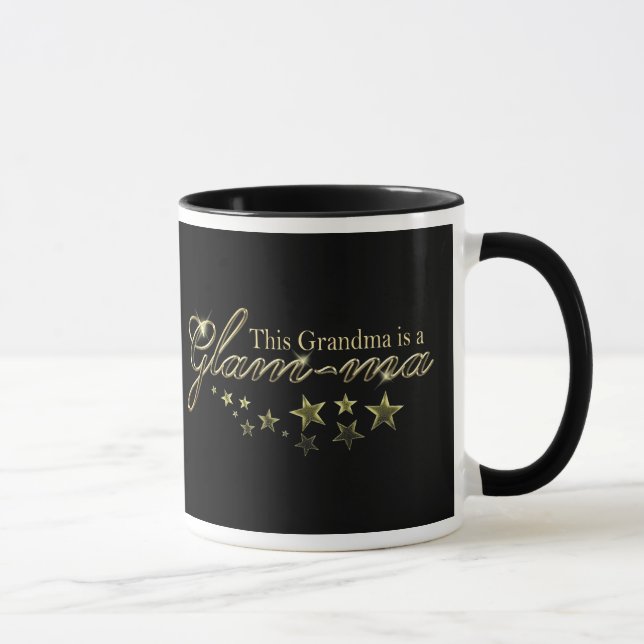 Mug Cette grand-mère est une Glam-ma (Droite)