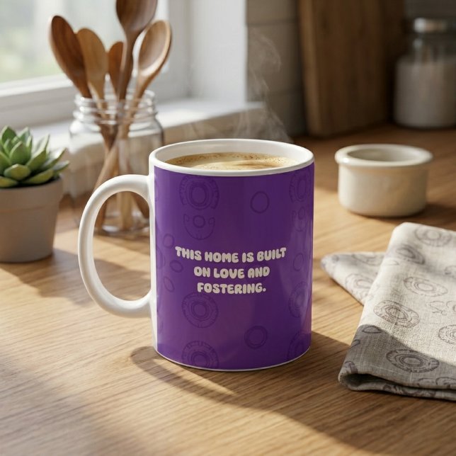Mug Cette maison est construite sur l'amour et le desi (Créateur téléchargé)
