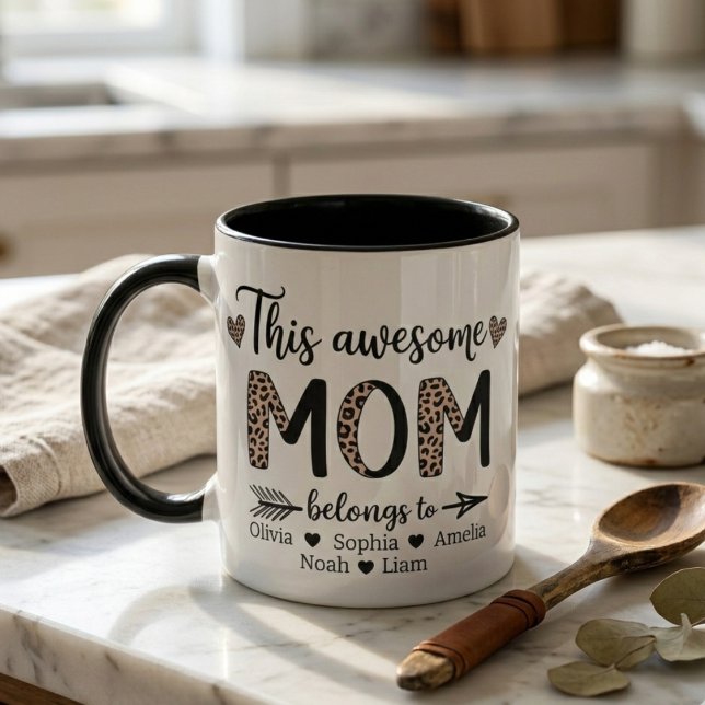 Mug Cette Mère Géniale Artwork de l'Ère de la Maman Lé (Créateur téléchargé)