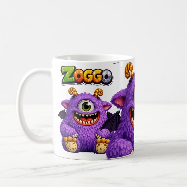 Mug Cette partie "Zoggo" de la série Mischief Monsters (Gauche)