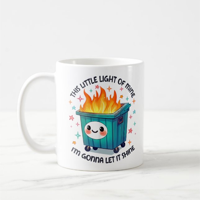 Mug Cette petite lumière à moi Je vais la faire brille (Gauche)