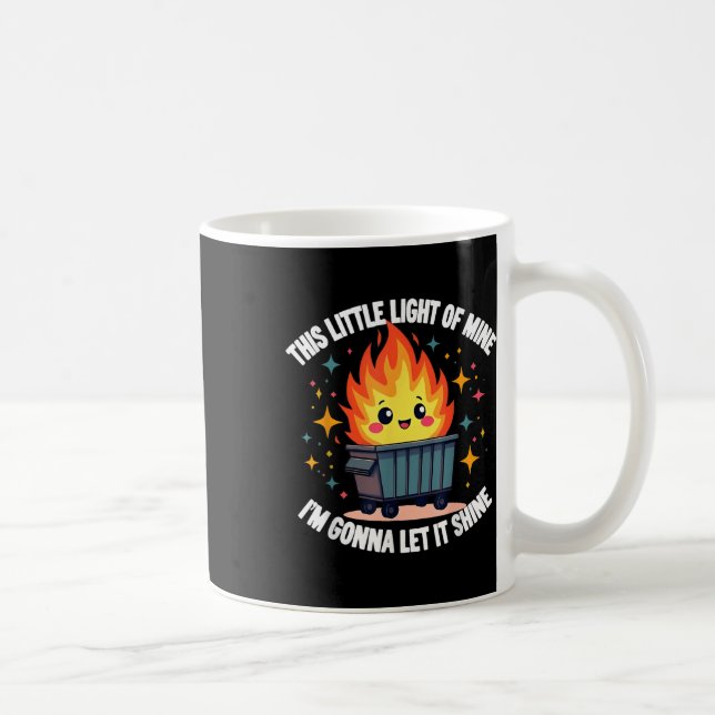 Mug Cette Petite Lumière De La Minière Drôle Mignonne  (Droite)