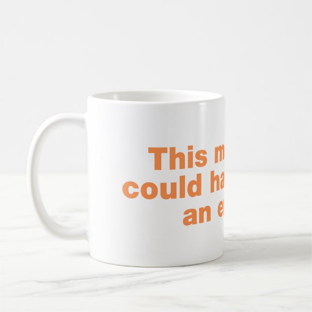 Mug Cette réunion aurait pu être un courriel (Gauche)