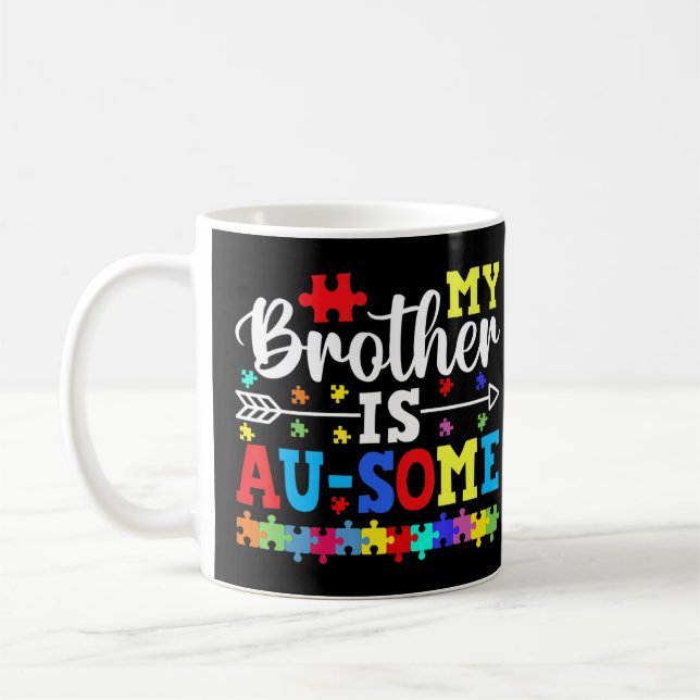 Mug Cette sensibilisation sur l'autisme design est gén (Gauche)