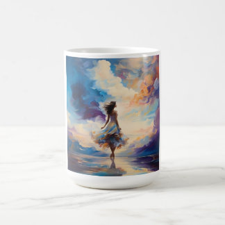 Mug Céu e Memórias: Mulher Decidida