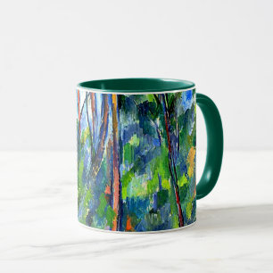 Mug Cézanne - Dans les Bois, célèbre peinture