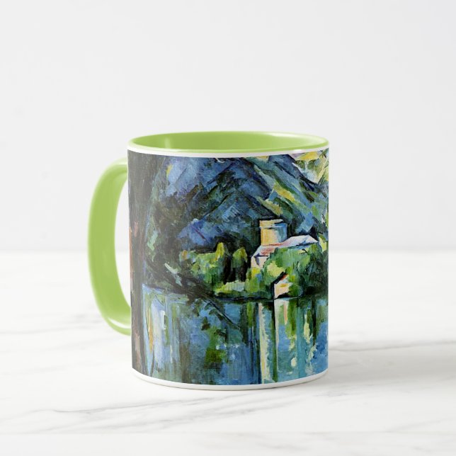 Mug Cezanne - Le lac d'Annecy (Devant gauche)