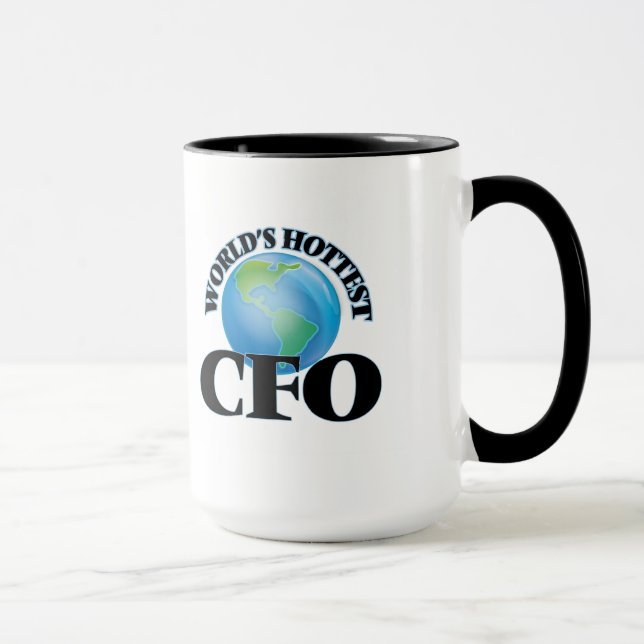 Mug Cfo le plus chaud du monde (Droite)