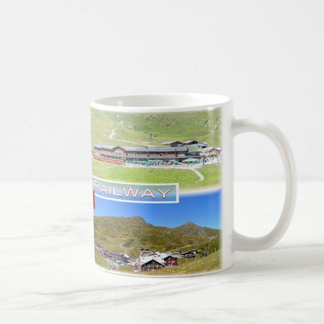 Mug CH Suisse - Chemin de fer Jungfrau (Droite)