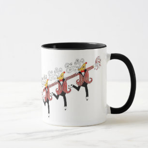 Mug Ch?ur de renne de danse