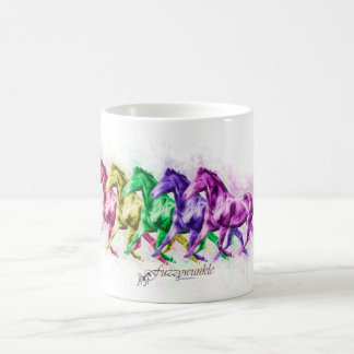 Mug Ch?ur équin d'arc-en-ciel