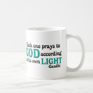 Mug Chacun Prête À Dieu Selon Sa Propre Lumière