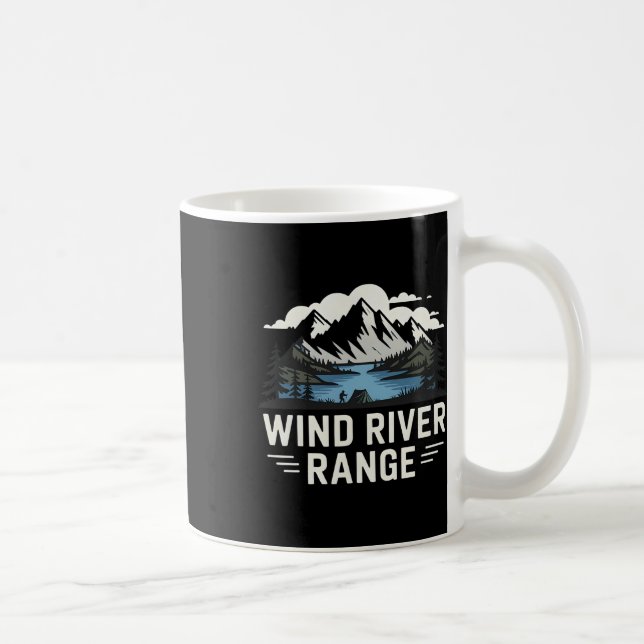 Mug Chaîne de Wind Rivers Randonnée Camping Escalade S (Droite)