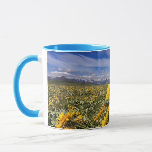 Mug Chaîne frontale des montagnes Rocheuses (Gauche)