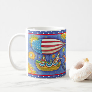 MUG CHAÎNES ET SOURIS HISS N'FITZ EN 4 JUILLET ZEPPELI
