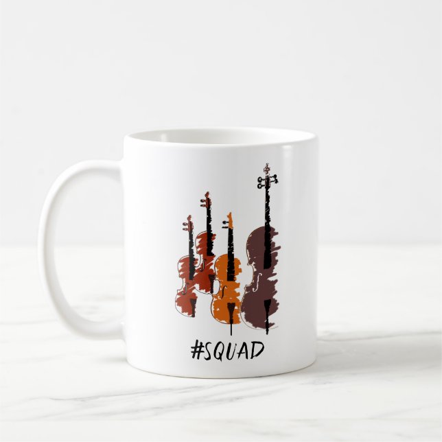 Mug Chaînes Instruments de musique Squad (Gauche)