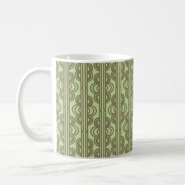 Mug Chaînes ovales vertes (Gauche)