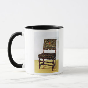 Mug Chaise avec les civières en spirale, fin du 17èm