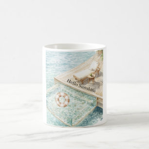 Mug Chaise Longue de Jardin Ocean Sunshine