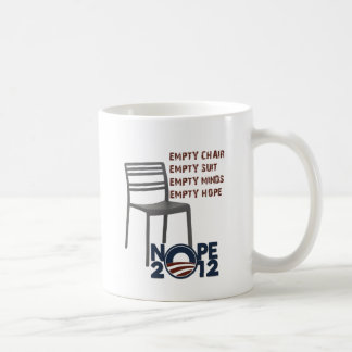 Mug Chaise vide, Obama vide