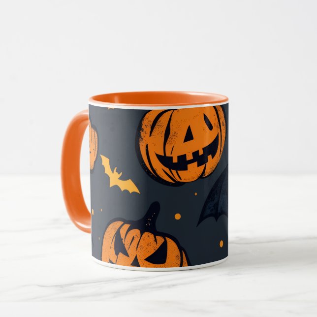 Mug Chaleureux Citrouille Jack-O'-Lantern d'Hallow (Devant gauche)