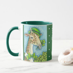 MUG CHALEUREUX GIRAFFE IRLANDAIS, ST. PATRICK'S DAY MU