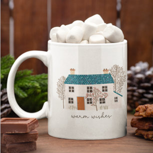 Mug Chaleureux souhaits Cosy Maison de vacances Noël