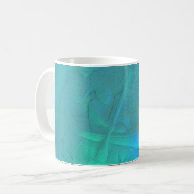 Mug Chambre de canot à l'Hôtel de Glace, Québec, Canad (Devant gauche)