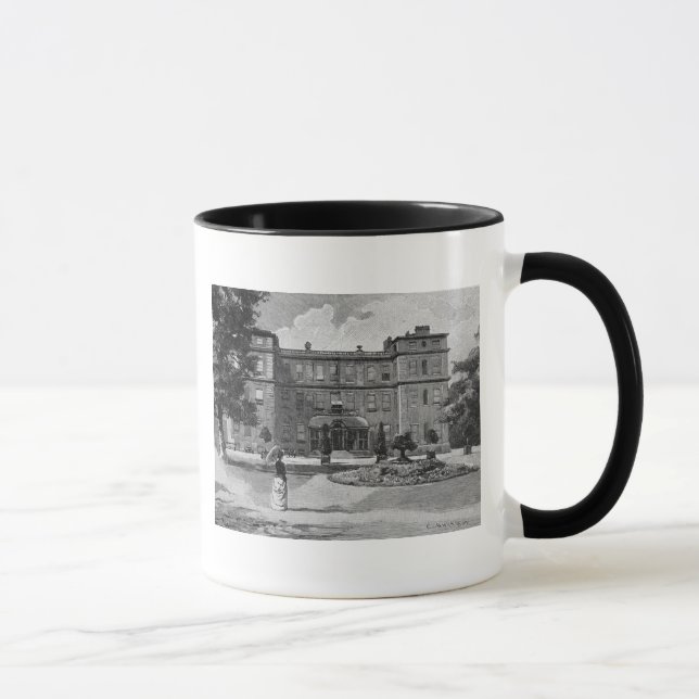Mug Chambre de Marlborough, du jardin, 1863 (Droite)