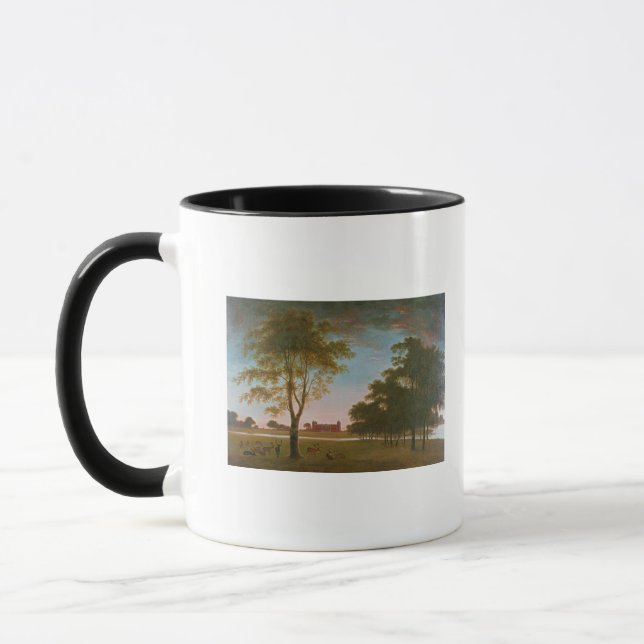 Mug Chambre et parc d'Osterley à la soirée (Gauche)