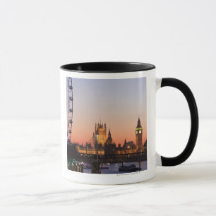 Mug Chambres du Parlement et de l'oeil de Londres