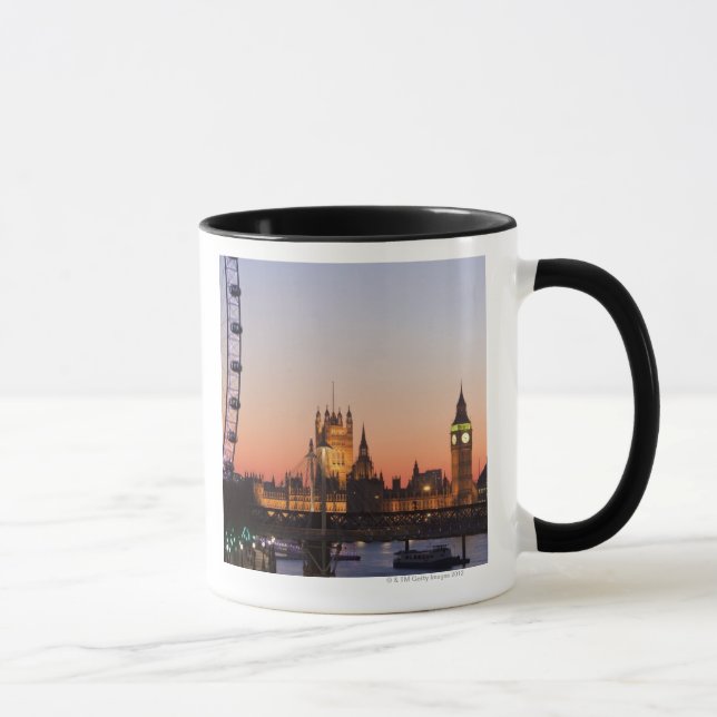 Mug Chambres du Parlement et de l'oeil de Londres (Droite)