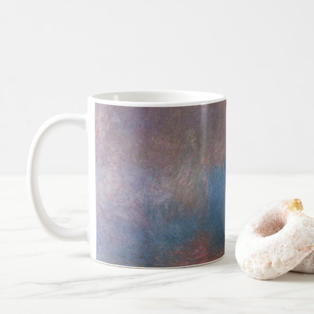 Mug Chambres du Parlement, Londres par Claude Monet (Avec donut)