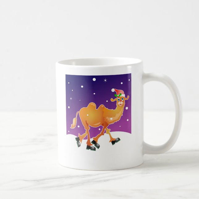 Mug Chameau de fête (Droite)