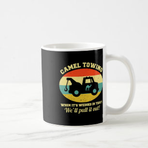 Mug Chameau Towing Retro Adulte Humour Dire Fun Hallow