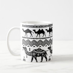 Mug Chameaux décoratifs Design Motif sans soudure