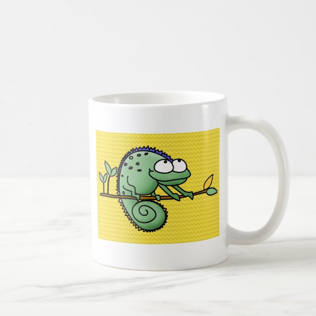 Mug Chameleon Cute Funny (Droite)