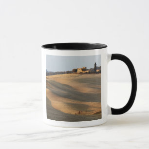 Mug Champ agricole au coucher du soleil, Val d'Orcia,