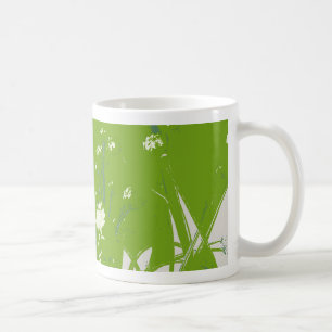 Mug champ camomille vert